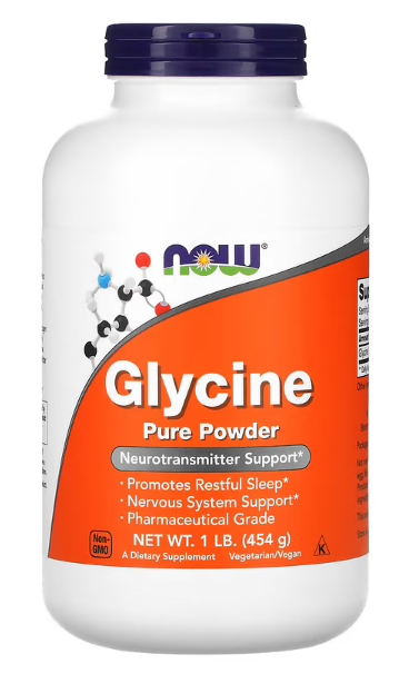 Glycine powder-Glicin, čisti prah, 454g,NOW Foods USA;(3 g. porcija,Podrška snu i nervnom sistemu,Izgradnja kolagena i tkiva,Detoxikacija i energija,bolji metabolizam ...i još toga....