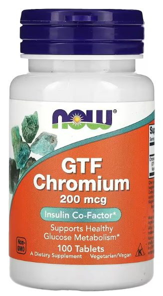 GTF Chromium 200mcg Now Foods USA;Pomaže kod metabolizma glukoze,definitivno vam može pomoći u vašoj potrazi za gubitkom masti