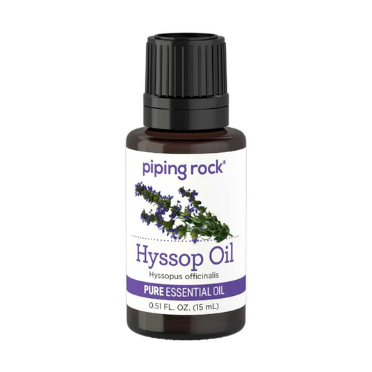 Izop Etersko ulje(Hyssopus officinalis)-Hissop- 15ml,USA Pipingrock;Poznato kao Miloduh,može olakšati glavobolje, migrene, reumu, artritis (u uljima za masažu), hronični umor,stres,koncetraciju...