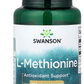 L-Methionine(L-Metionin) 500mg-30 caps.;Podržava detoxifikaciju jetre( i kod problema masne jetre) detox od teških metala  i problema kod zglobova i artistisa Swanson-USA