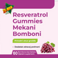 Resveratrol gummies 60 mekanih bombona;Podrška zdravlju srca,Antioxidantna zaštita,za imunitet,vitalnost,bolji metabolizam i dobru energiju.Prvi put kod nas-Reklamna akcija...ISKORISTE je !