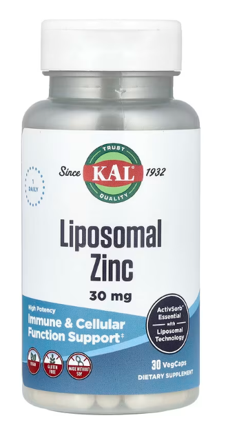 CINK Liposomal 30mg-30 kaps.,visoka potencija,Podrška Imunitetu,borbi sa virusima,za Štritnjaču,Prostatu,ćeliskom funcionisanju i  t.d.