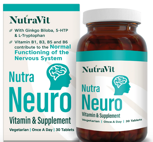 NEURO 30 tableta-"NutraVit."USA;Nutra Neuro je vrhunski proizvod za zdravlje vašeg mozga, poboljša kognitivne funkcije i promovira ukupnu mentalnu jasnoću