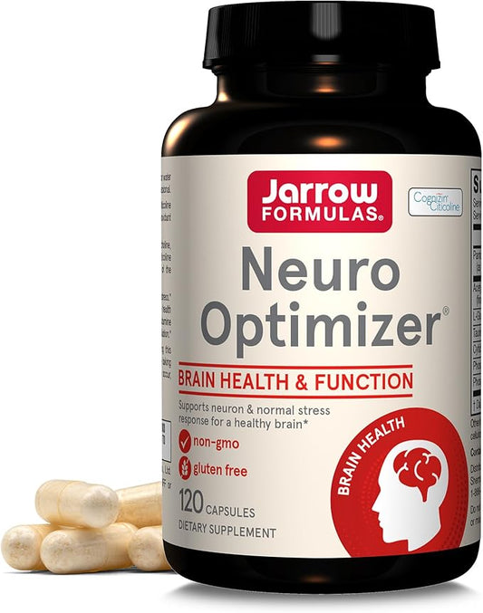 Neuro Optimizer, 120 kapsula, Jarrow Formulas USA,Formula sa Cognizin® Citicolin,sadrži i  Sharp-PS® Fosfatidilserin za kompletno zdravlje i funkcije mozga,smanjenju DEMENCIJE,podržava memoriju,Podržava neurone i normalan odgovor na stres za zdrav mozak