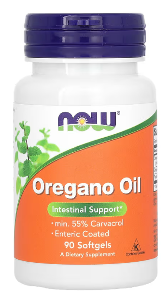 Ulje origana,(divljeg porijekla) 90 mekih kaps.NOW Foods,Podrška crevnom traktu(za zdravu crevnu floru)doprinose jačanju imuniteta, zaštiti od infekcija;Origano oil sa dodatkom Đumbir ulja i Fenela(Komorač)ulje
