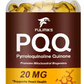 PQQ 20mg sa dodatcima(Vit.C,Bacopa,Alfa Lipolik Acid i L-Theanine),60 softgell uljane kapsule;Podrška za srce,energiju,bolji san,mitohondrije i mentalno-opšte zdravlje ;Reklamna akcija 2 kom + 1 gratis