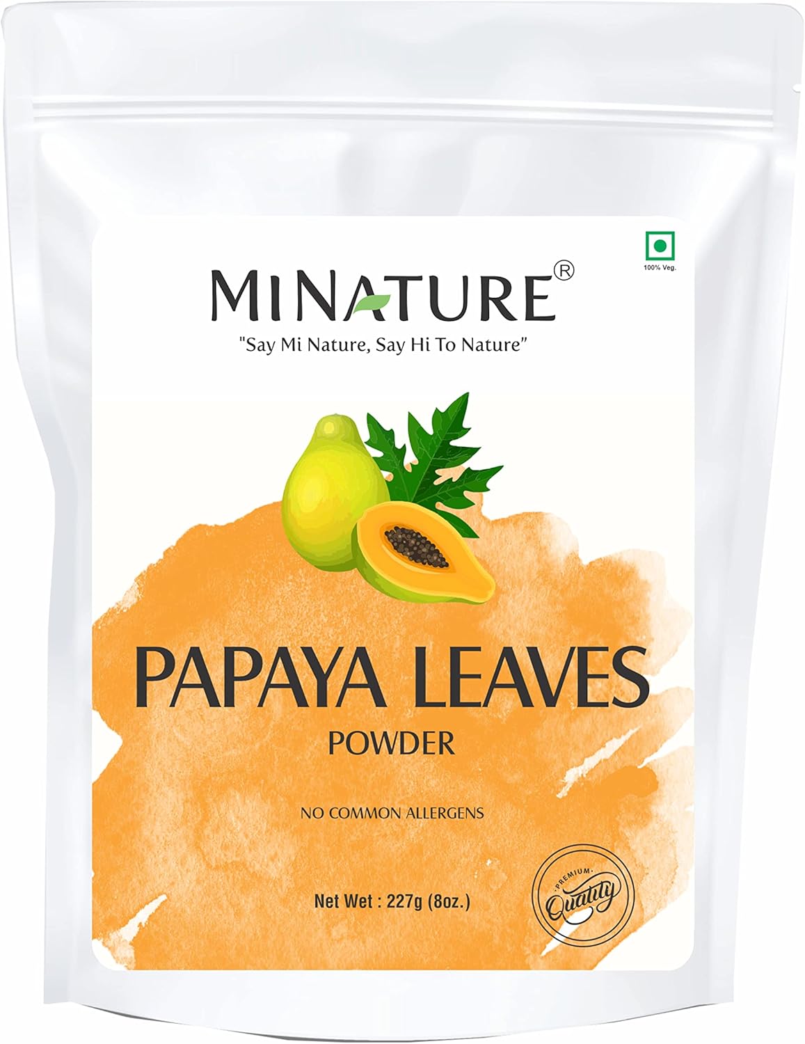 PAPAYA LEAF u prahu 227g -Organik Mi Nature