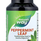 Pepermint list-60 kaps;(Permint Leaf),Listovi Paprene Metvice,100 veg.kaps.(350 mg po kapsuli),za digestivnu podršku, smanjenje nadutosti i grčeva, ublažavanje glavobolje i stresa, te osvežavanje daha;Nature's Way USA