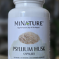 Psyllium Husk(Psilijum ljuska)60 caps./500mg;"Mi Nature"-Indija Original;Prirodna vlakna za zdravu probavu i balans crevne flore,LDL holestrola,detoxifikacija i još toga....Reklamna AKCIJA