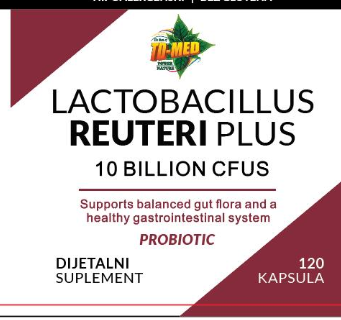 RAUTERI + sa dodatim probioticima-10 milijardi ukupno-120 kapsula;Preporčljivo od Dr.Nestorovića;Naš brend -saradnja sa Wellbody-Usa);Reklamna cijena ,novitet!