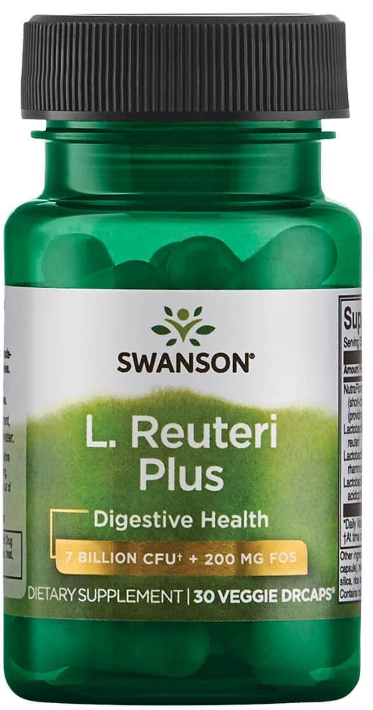 RAUTERI Plus,30 kaps.Probiotik  sa probiotičkim dodatcima L. Rhamnosus, L. Acidophilus i FOS prebiotičkin vlaknima,sve za probavu i za zdravlje crijeva sa 7 milijardi CFU po kapsuli sa probitičkim vlaknima  ; Swansom USA;Preporčljivo od Dr.Nestorovića