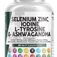 Štitna podrška kod HIPOTIREOZE,za muškarce i žene - potiče zdravlje štitnjače i metabolizam - sa jodom, cinkom,selenom,L-Tirozinom,Ašvagandom ,Magnesijumom i svim potrebnim biljnim dodatcima;Reklamni Akciski popust
