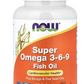 Super Omega 3-6-9, 1200 mg, 90 Softgels (Now Foods); Za kardio-vaskularno zdravle,nervni sistem,za kožu ....