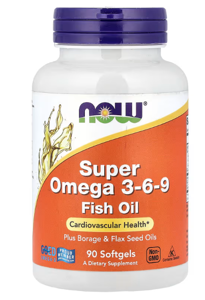 Super Omega 3-6-9, 1200 mg, 90 Softgels (Now Foods); Za kardio-vaskularno zdravle,nervni sistem,za kožu ....