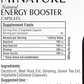 Energy Booster(Pojačivač Energije)-90 kaps.100% prirodno za podizanje energije,širi krvne sudove, poboljšavaju protok krvi. - pojačivač Azotnog oksida od Amaranta obogaćen Oxystormom, 90 biljnih kapsula (500 mg);Mi Nature