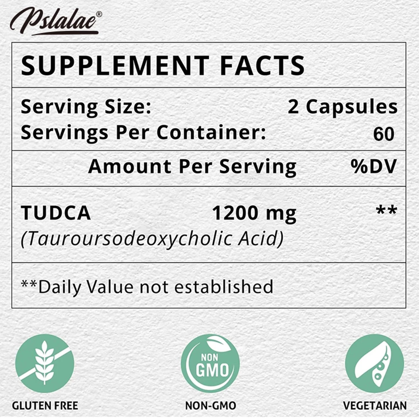 TUDCA ( ili Žučna SO )-60 caps. 1200mg,:za detoksikaciju-čišćenje  jetre,zdravlje creva, imuniteta, žučne kese i štitne žlezde; Pslalac USA