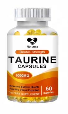 Taurin 1000 mg 60 caps u 2 kapsule- podrška za zdravlje mozga i srca - kao aminokiselina pomaže u smirenju i opuštenom raspoloženju za odrasle