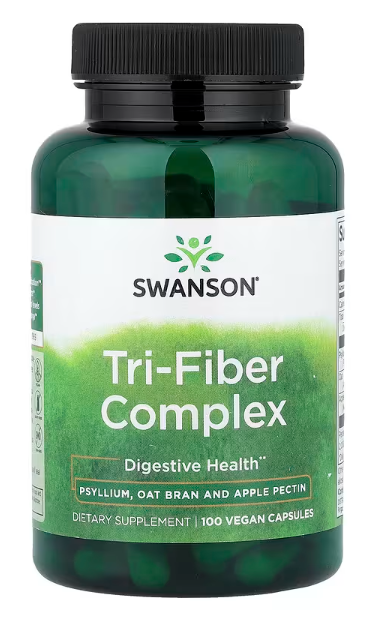 Probiotik vlakna-Tri Fiber Complex 100 veg.caps.Za DIGESTIVNO zdravlje, bolji rad crevnog trakta,uravnoteženje šećera  holesterola i mnogo  toga...Swansom-USA