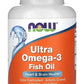 Ultra Omega 3-Rible ukje(pročićeno)  90 mekih caps Now Foods USA;Podrška srcu, mozgu, zglobovima i imunitetu – svaki dan