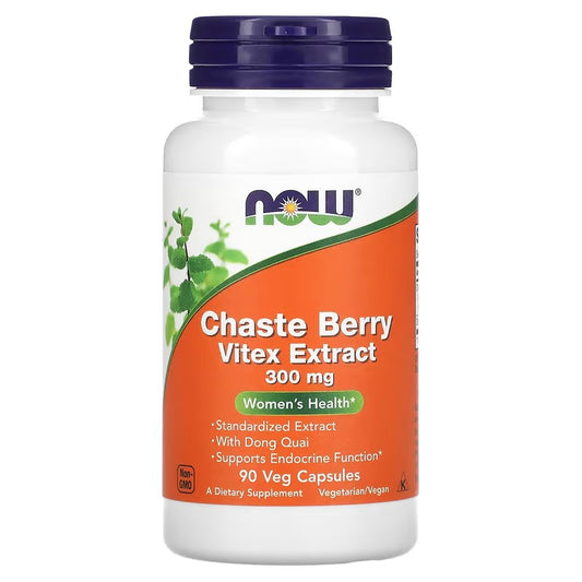 VITEX ,Chasteberry Extract, 90 caps, WE Natural Factors USA