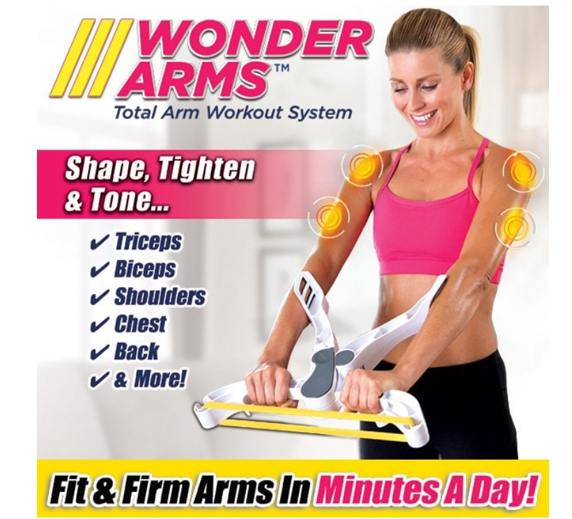 Wonder Arm;Sprava za vežbanje ruku-mišića,ramena i stomaka ,idealno za žene bez odlaska u teretanu.Reklamna cijena 50%