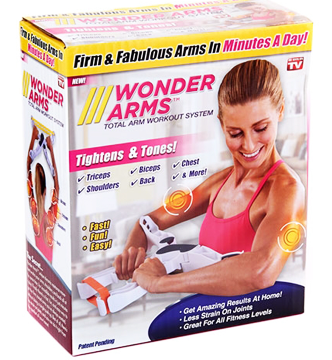Wonder Arm;Sprava za vežbanje ruku-mišića,ramena i stomaka ,idealno za žene bez odlaska u teretanu.Reklamna cijena 50%