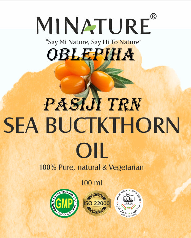 PASJI TRN-Sea Buckthor-Oblepika ulje-Pasjakovina-Krkovina- 100ml, Original Indija,Hladno prešovano kao extract