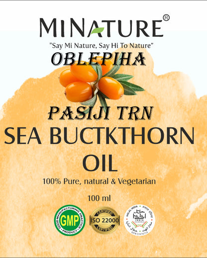 PASJI TRN-Sea Buckthor-Oblepika ulje-Pasjakovina-Krkovina- 100ml, Original Indija,Hladno prešovano kao extract