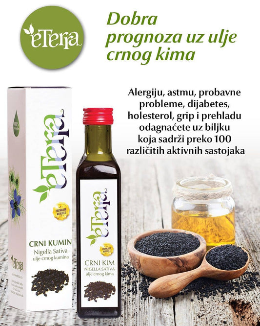 CRNI KIM ulje,Etarra 250ml