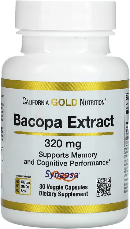 Bacopa monnieri - Brahmi 450mg Ekstrat