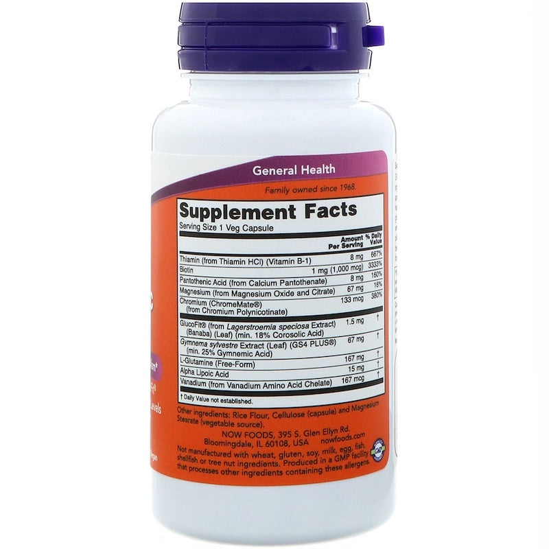 Glucose Metabolic Support, 90 Veg Capsules,Now Foods-USA, za Dijabetis 2