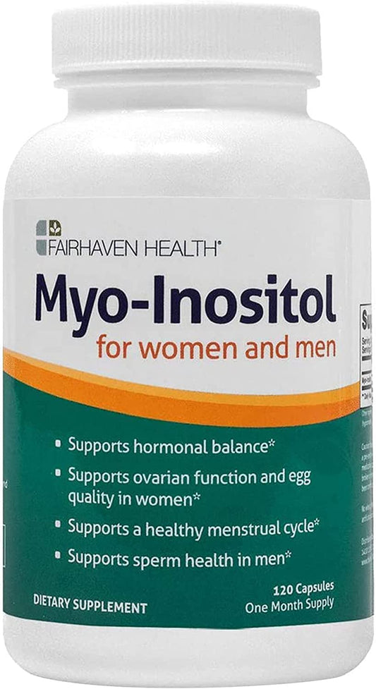Myo-Inositol(za žene i muškarce) ,2000mg,120 kapsula Fairhaven Health USA
