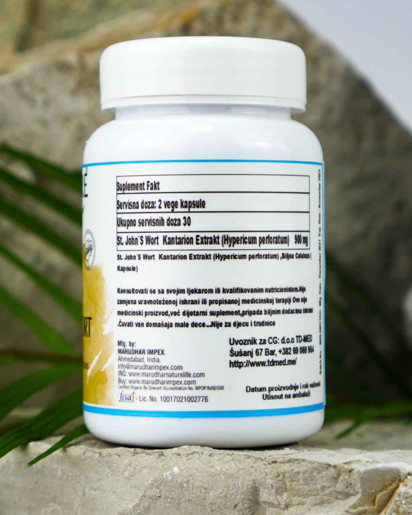 Kantarion - St. John's Wort 450mg 60 kapsula