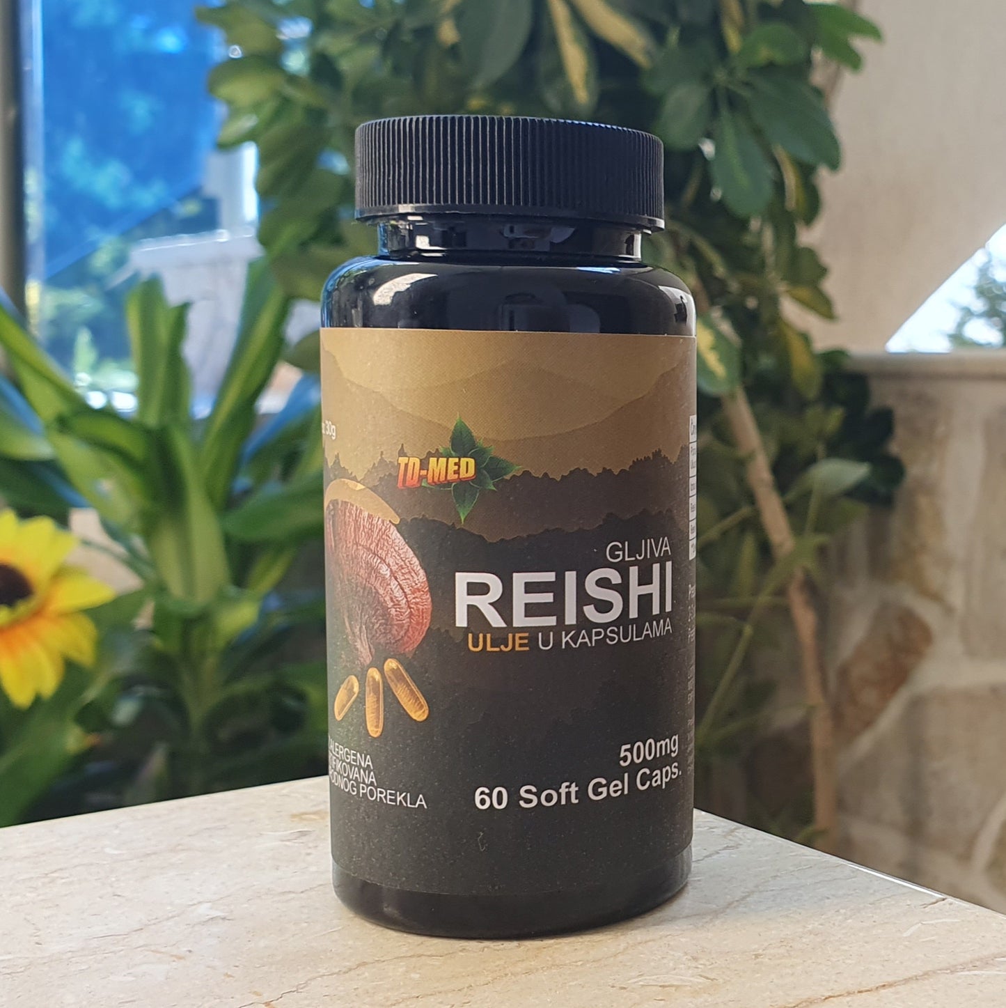 Reishi-Ganoderma Oil 60 caps-Original 500mg