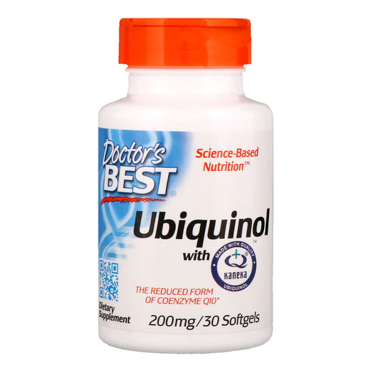 Ubiquinol with Kaneka, 200 mg, 30 Softgels , Dr.Best USA