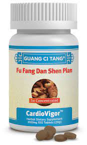Cardio Vigor,Fu Fang Dan Shen kineske tablete 100caps