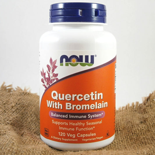 Quercetin sa Bromelain,120 caps,Now Foods